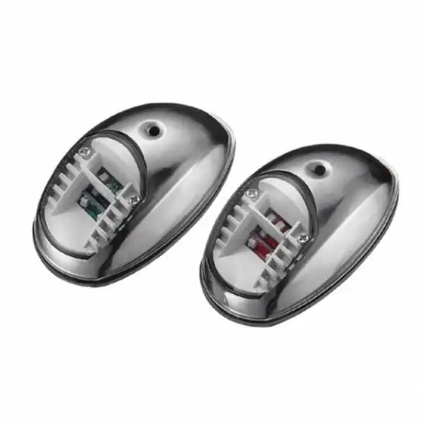 İskele-Sancak Takım Led Seyir Feneri Krom