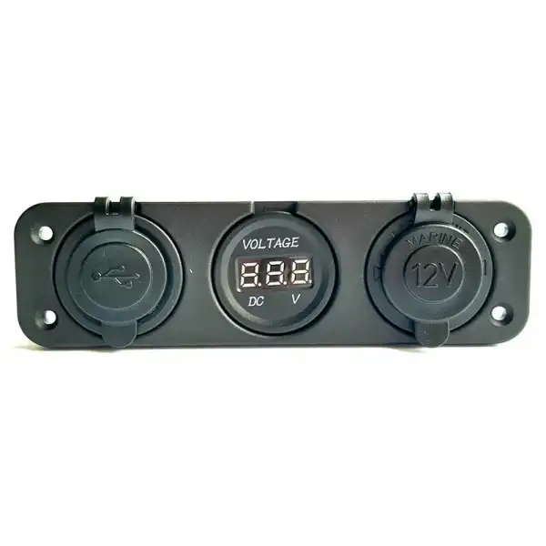 Marin Çakmaklık+Usb Soketi + Voltmetre
