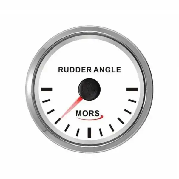 Mors Dümen Açi Göstergesi Çap:100mm,Renk:Beyaz