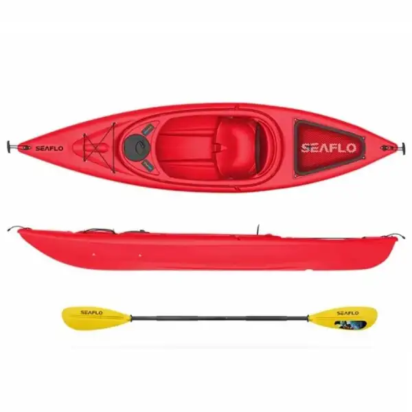 Tek Kişilik Sit-In Kapalı Kano Kırmızı