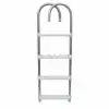 Portatif Katlanabilir Alüminyum Tekne Merdiveni Basamak:5,Boy:115cm