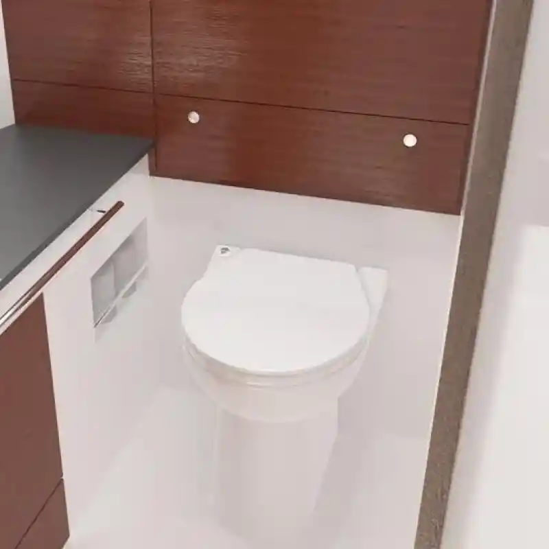 Sanimarin 43 Comfort Elektrikli Marin Tuvalet 12V