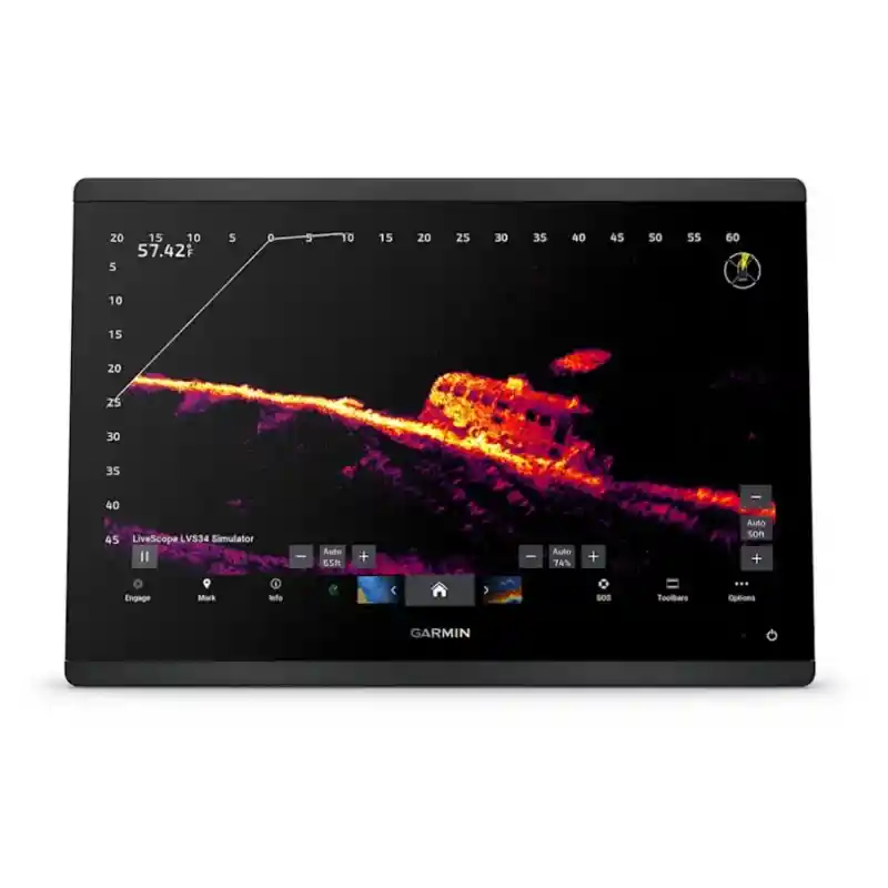 Garmin Gpsmap 1643XSV Chartplotter & Balık Bulucu Combo