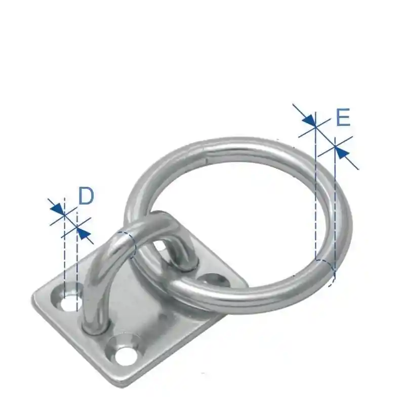 Spare Pad W/Eye Rıng Staınless Stell Dıam 6