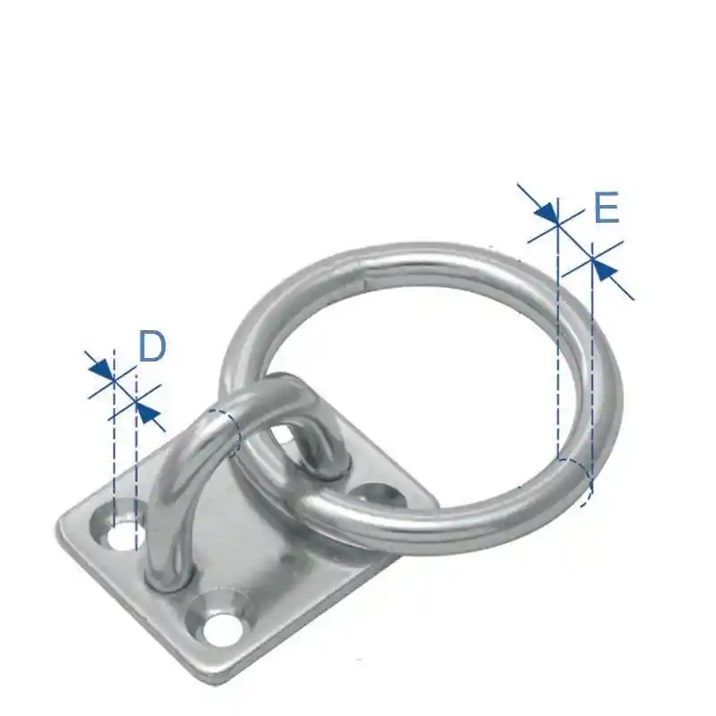 Spare Pad W/Eye Rıng Staınless Stell Dıam 8