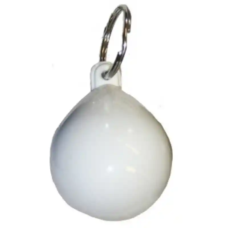 Batmaz PVC Anahtarlık, Paslanmaz Çelik Halkalı