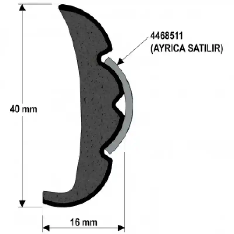 Taco Marine Küpeşte Fitili Ve Yumrusu