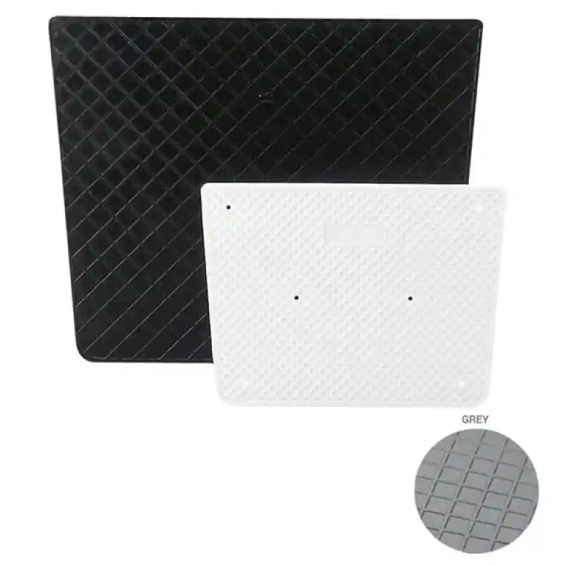 Nuova Rade Ayna Plakası Siyah 450x360mm - Motor Braketi