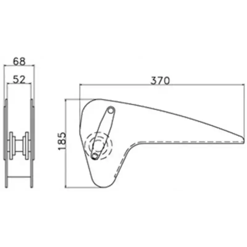 Baş makarası 68x370mm