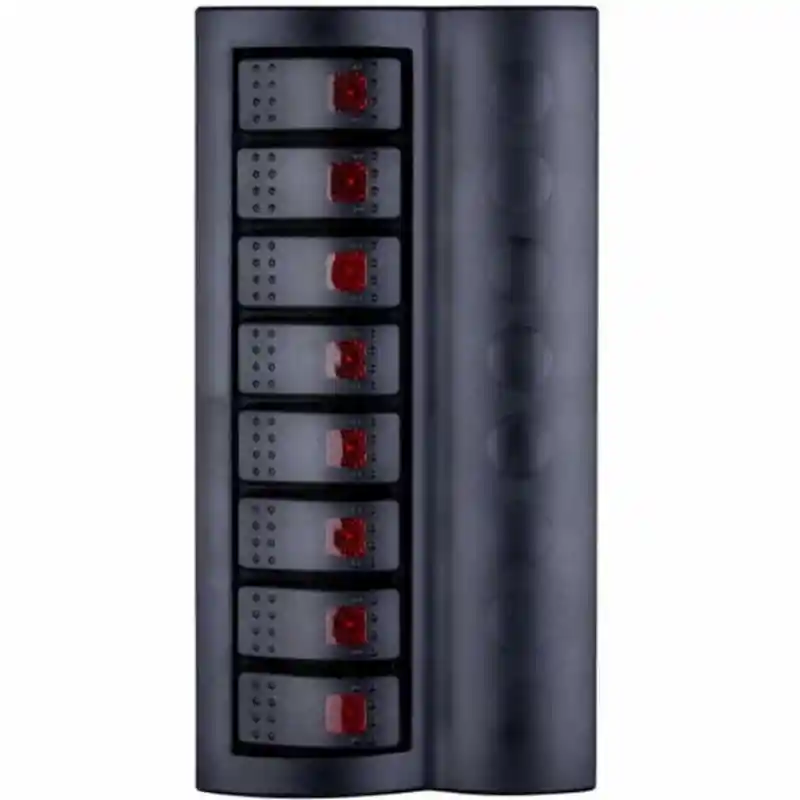 BFY Otomatik Sigortalı ve Işıklı Switch Panel - 4 Anahtarlı
