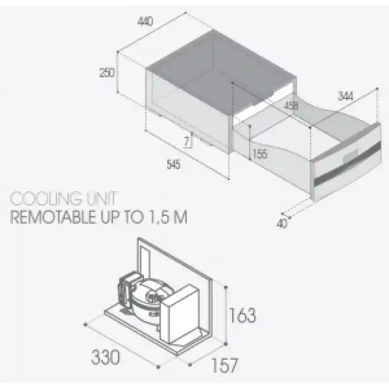 Buzdolabı. Model D30a