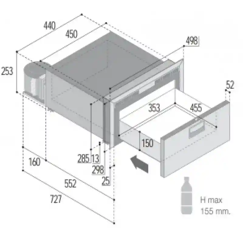 Buzdolabı. Model Dw35 Ocx2 Rfx