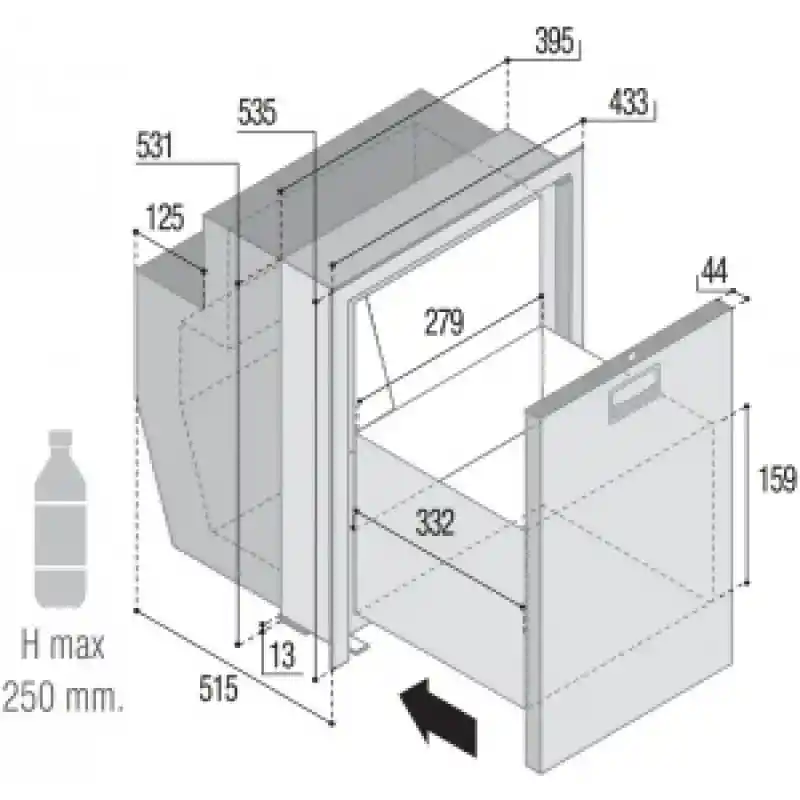 Buzdolabı. Model Dw51 Ocx2 Rfx