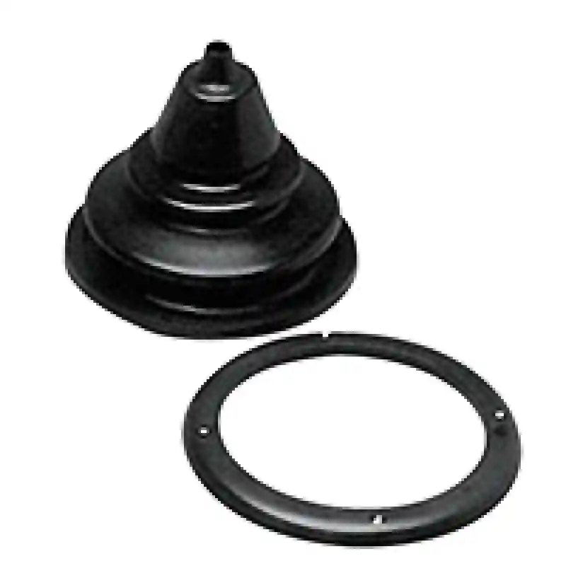 Kablo Körüğü/Screwed Ring, Ø 105mm, Cut-Out Ø 55mm, Siyah