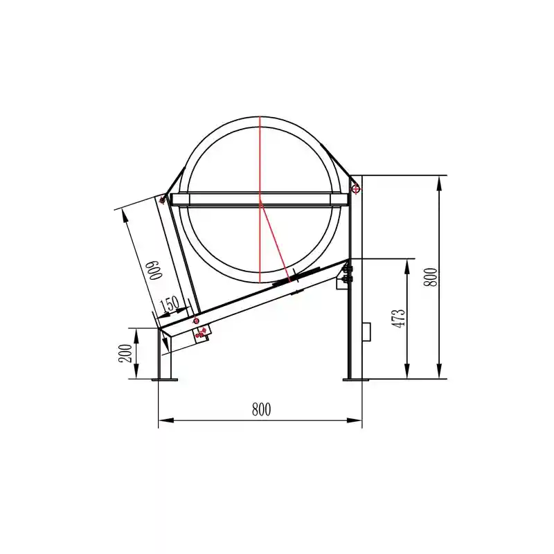 Lalizas 75154 Can Salı Beşiği Eğimli Galvanizli