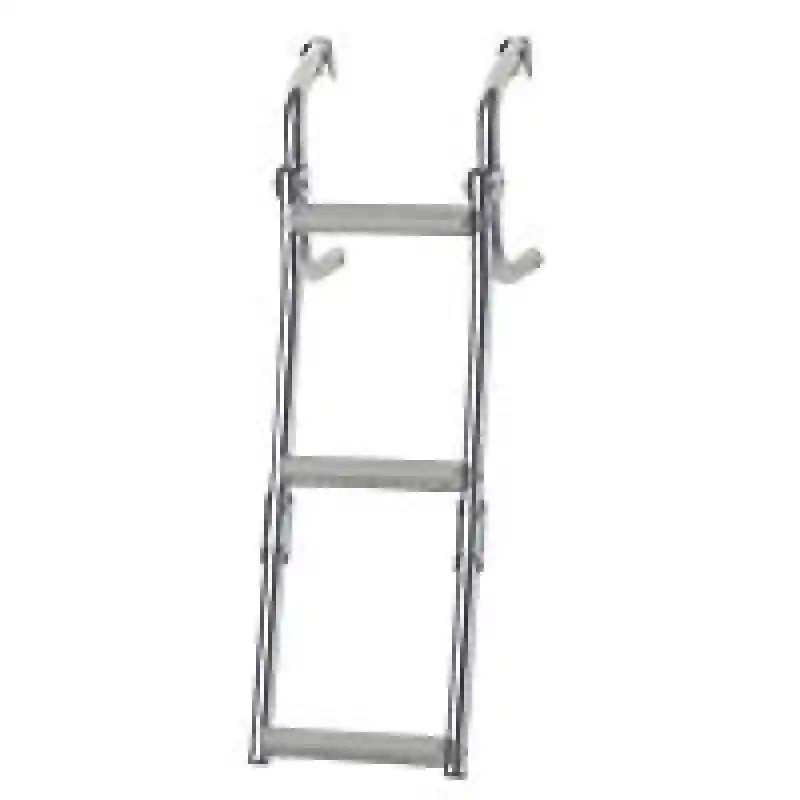 Lalizas 29398 Katlanır Merdiven,paslanmaz Çelik 316 Narr.transom,2+1 Steps