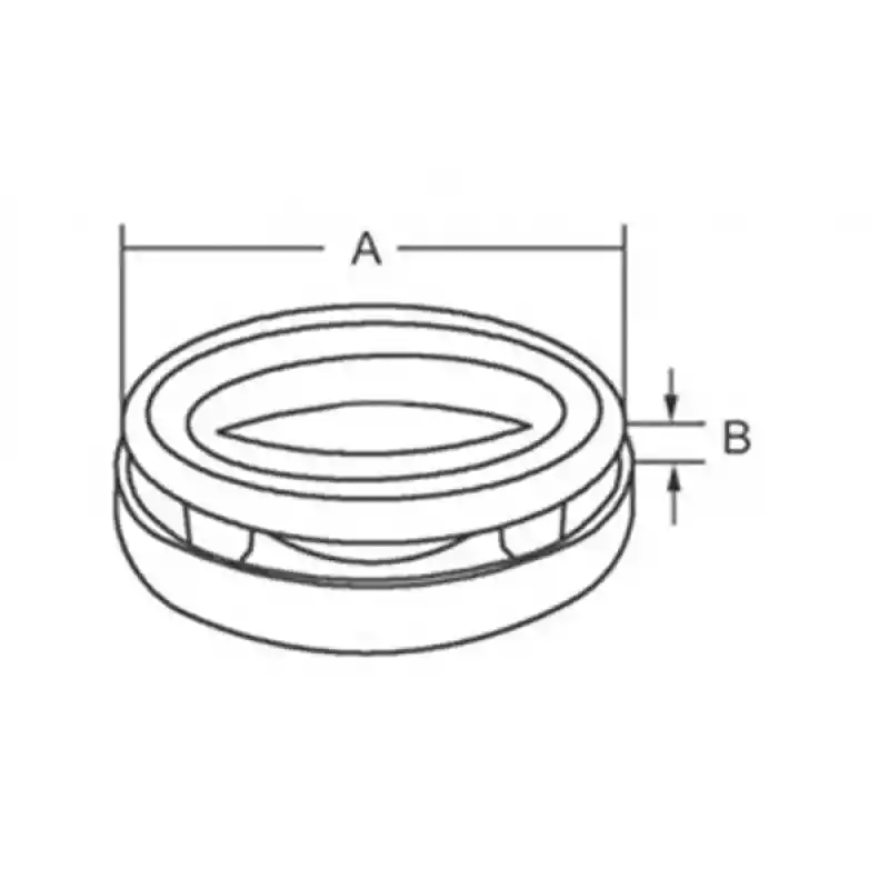 Gömme kulp 63mm