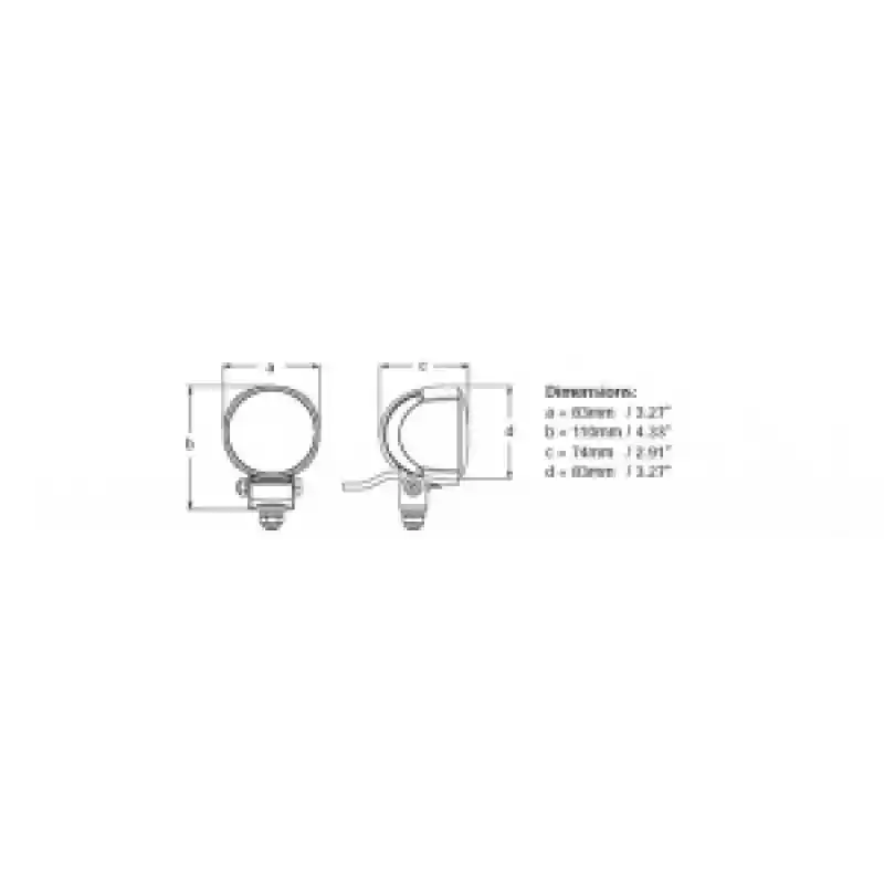 Hella Marine Led Module 70 Mega Beam Güverte Aydınlatma Lambası