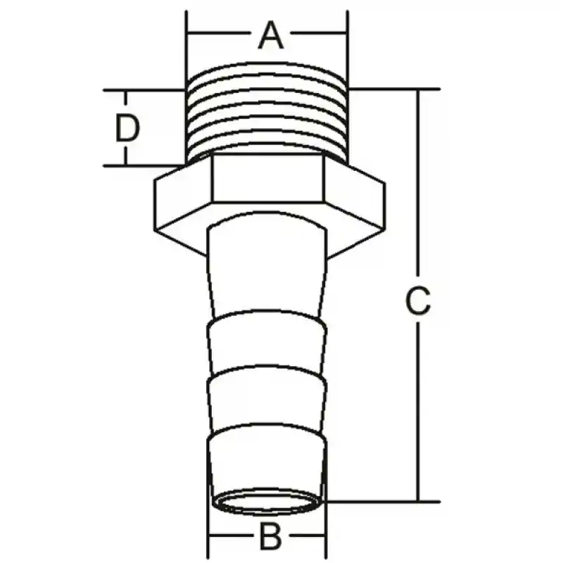 Hortum rakoru 1.1/4 x 35 mm