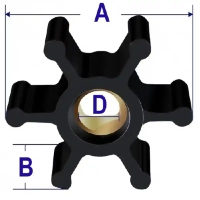 Jabsco Impeller 18673-0001-p