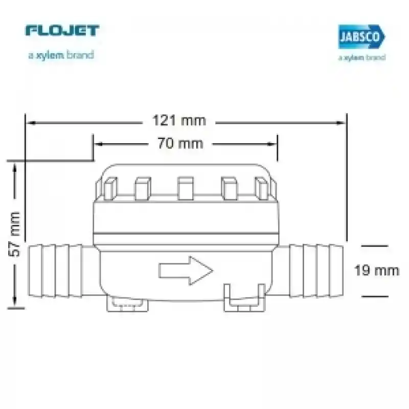 Jabsco Pompa Filtresi