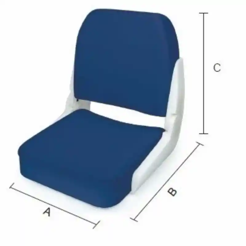 Katlanır Marin Kaptan Koltuğu Beyaz