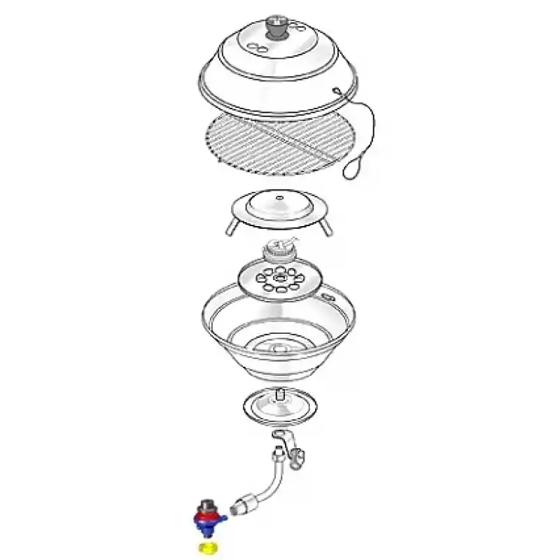 Magma Marine Kettle® Gazlı Mangal