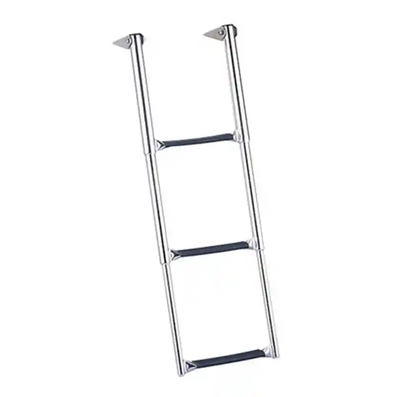 Paslanmaz Çelik 4 Basamak Merdiven 1156 mm