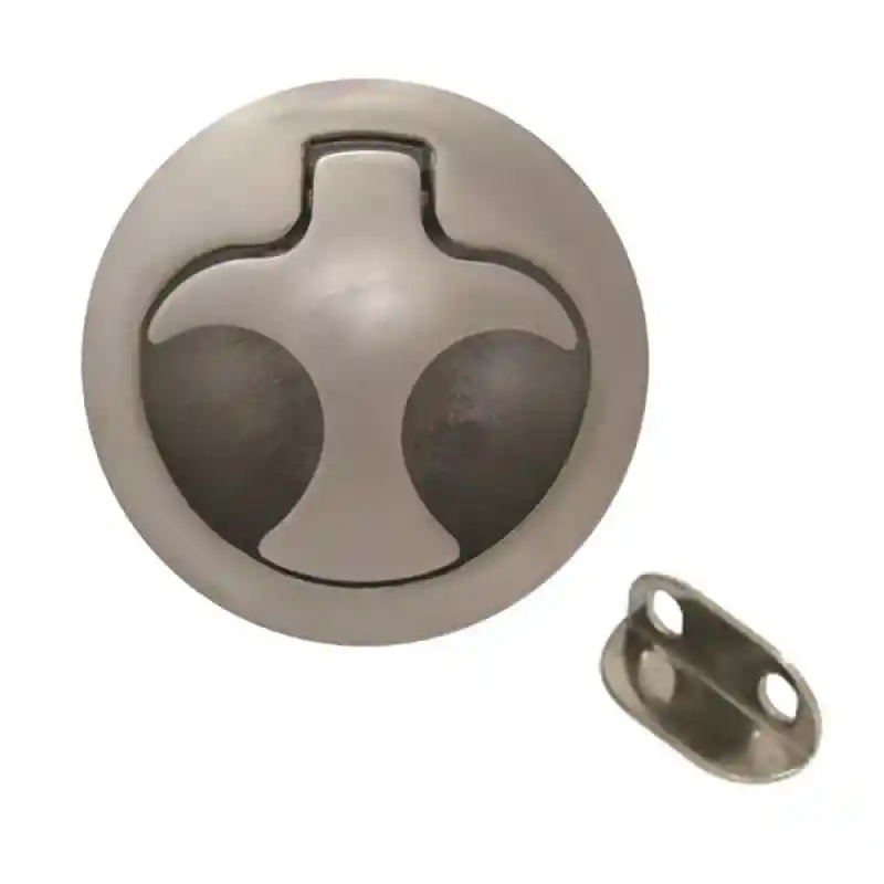 Paslanmaz Çelik Gömme kulp 61mm Kilitsiz