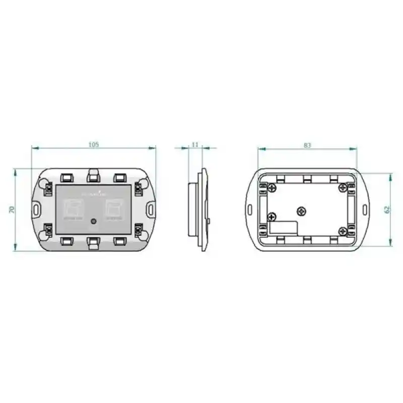 Planus Slim 2 Butonlu Kumanda