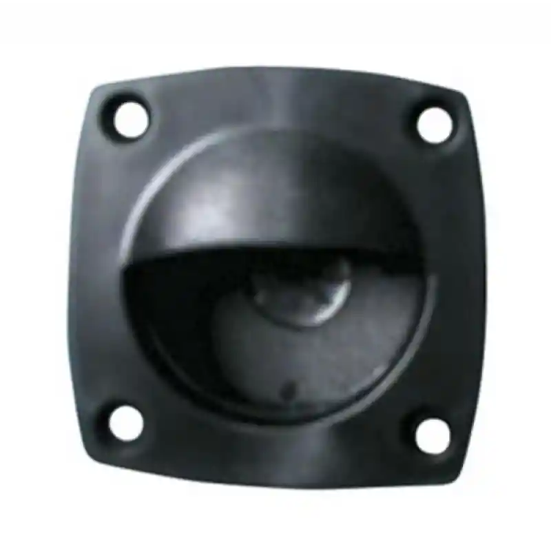 Plastik Gömme kulp 57x57 mm Beyaz
