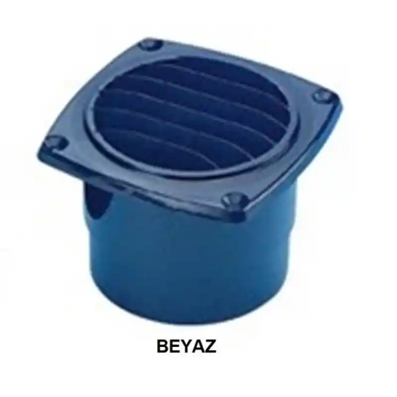 Plastik havalandırma beyaz 102mm