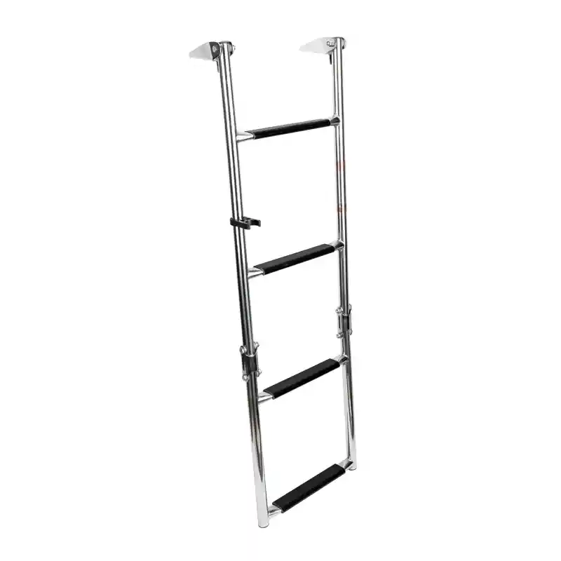 Platformlu Merdiven, 1+2 Basamak, İnox 316, Ø 22mm, 276X960mm