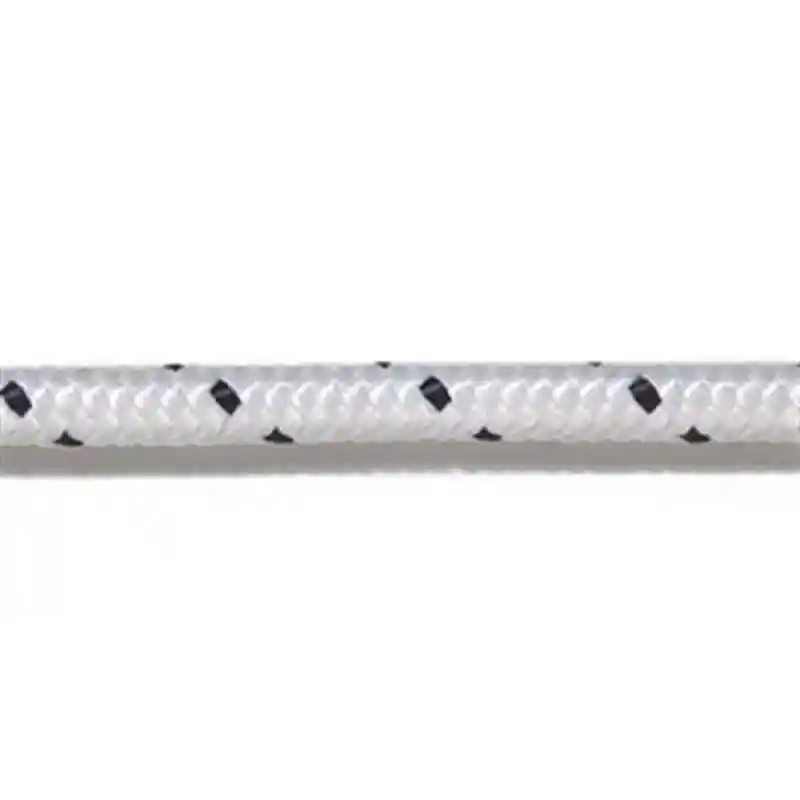 Polyester halat,  beyaz üzeri mavi, 14mm