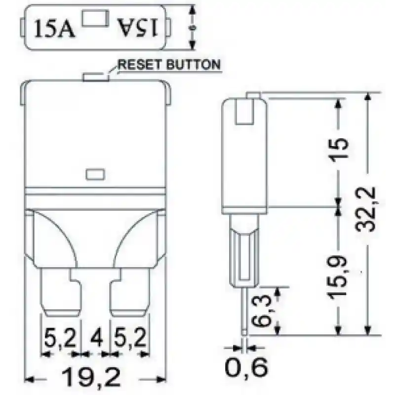 Resetlenebilir Ato/atc Tip Sigorta