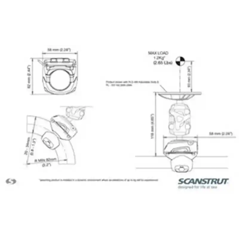 ROKK MINI RLS-402 RAYA MONTAJ BRAKETİ