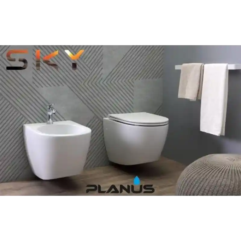Sky 24V Krem Taş Tuvalet