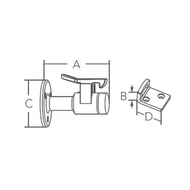 Stoper 85x50mm