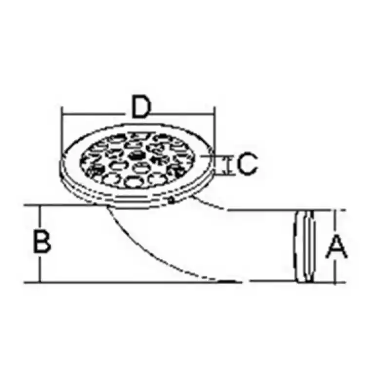 SU GİDERİ 38MM ÇIKARILABİLİR KAPAK