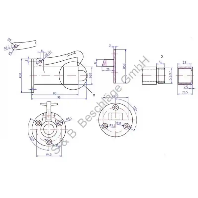 Sub&Beschlage Kapı Stoperi