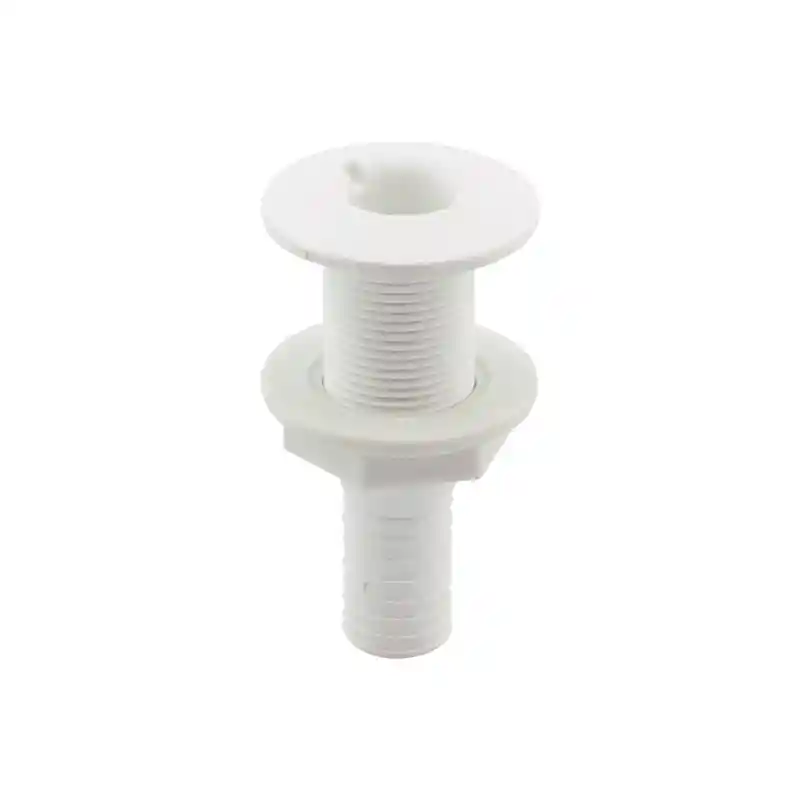 Lalizas Thru-Hull Geçiş Rakoru 3/4 Ø19mm Hortum Bağlantılı Beyaz
