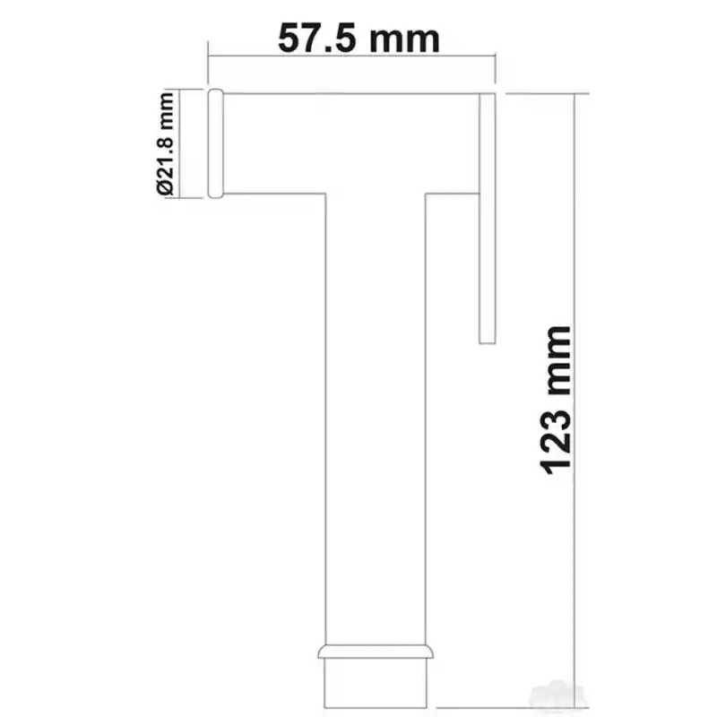 TREM Duş Başlığı Kromaj - Tekne ve Karavan İçin