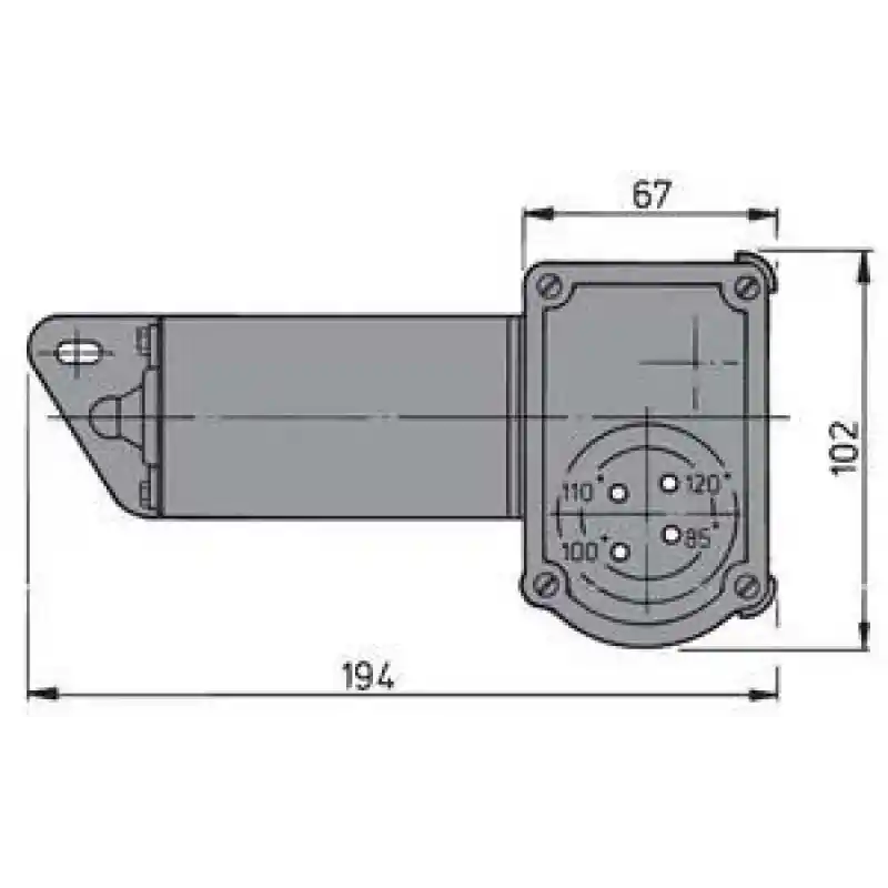 Vetus Rws Tip Silecek Motoru