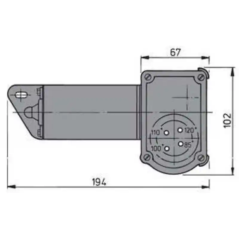 Vetus Rws Tip Silecek Motoru
