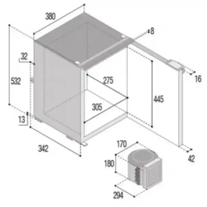 Vitrifrigo Buzdolabı C42L