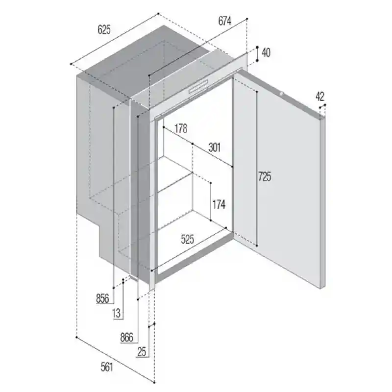 Vitrifrigo Buzdolabı C180 OCX2