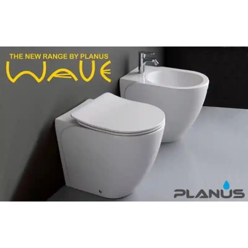 Wave 24V Beyaz Taş Tuvalet - Karavan ve Tekne İçin