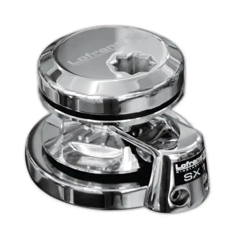 Lofrans 636281 Dikey Irgat Sx1 Paslanmaz Çelik Round 800w/12v 6-3/16bbb