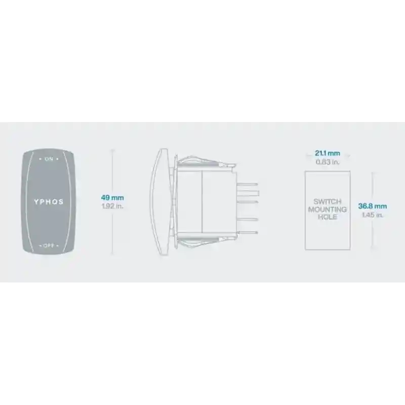 YPHOS YSW-100 ON-OFF SWITCH