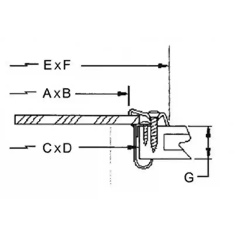 Yuvarlak sabit lumboz 153MM